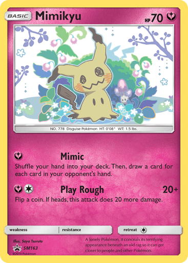 Mimikyu — SM Black Star Promos #SM163