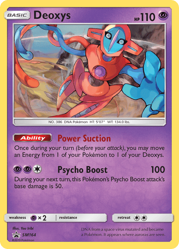 Deoxys — SM Black Star Promos #SM164
