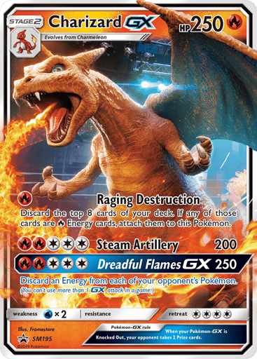 Charizard-GX — SM Black Star Promos #SM195