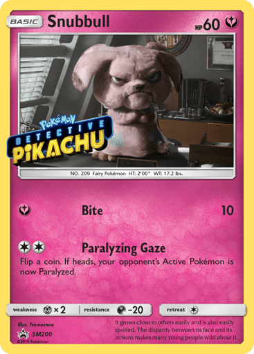 Snubbull — SM Black Star Promos #SM200