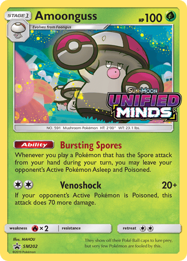 Amoonguss — SM Black Star Promos #SM202