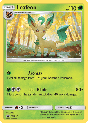 Leafeon — SM Black Star Promos #SM237