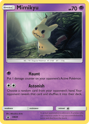 Mimikyu — SM Black Star Promos #SM29