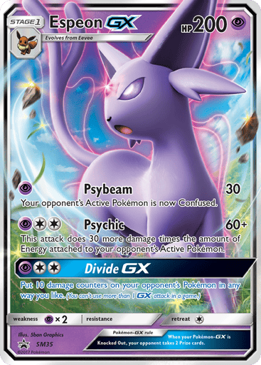 Espeon-GX — SM Black Star Promos #SM35
