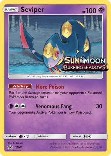 Seviper — SM Black Star Promos #SM46