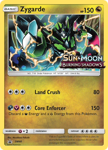Zygarde — SM Black Star Promos #SM48