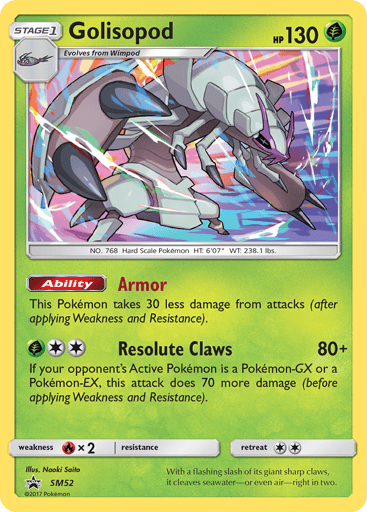 Golisopod — SM Black Star Promos #SM52