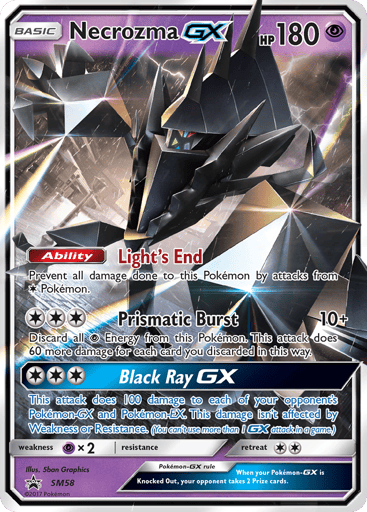 Necrozma-GX — SM Black Star Promos #SM58