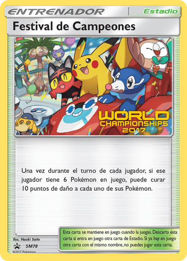 Champions Festival — SM Black Star Promos #SM78