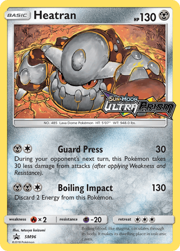 Heatran — SM Black Star Promos #SM96