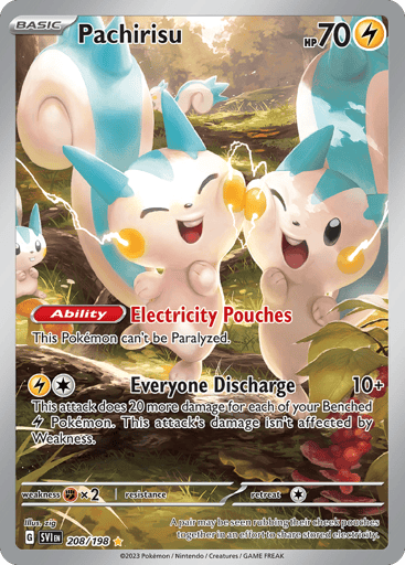 Pachirisu — Scarlet & Violet #208