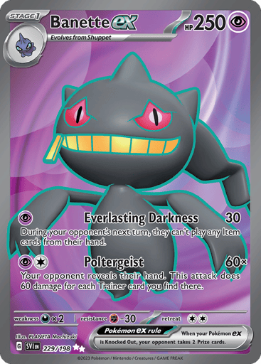 Banette ex — Scarlet & Violet #229