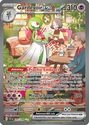 Gardevoir ex — Scarlet & Violet #245