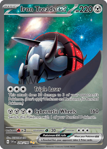 Iron Treads ex — Scarlet & Violet #248