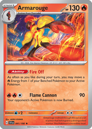 Armarouge — Scarlet & Violet #41