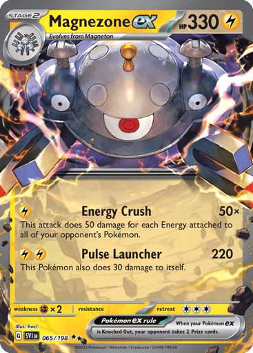Magnezone ex Price – Scarlet & Violet #065/198 | CardTrack