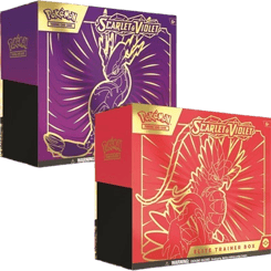 Scarlet & Violet Elite Trainer Boxes (Set of 2)