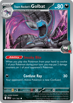 Team Rocket's Golbat