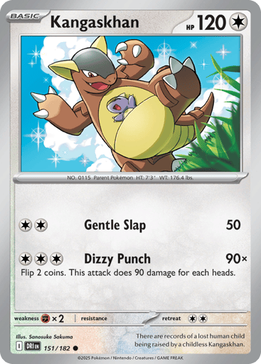 Kangaskhan Price – Destined Rivals #151/182 | CardTrack