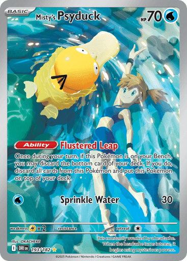 Misty's Psyduck — Destined Rivals #193