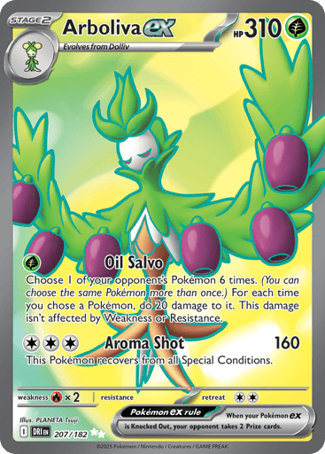 Arboliva ex Price – Destined Rivals #207/182 | CardTrack