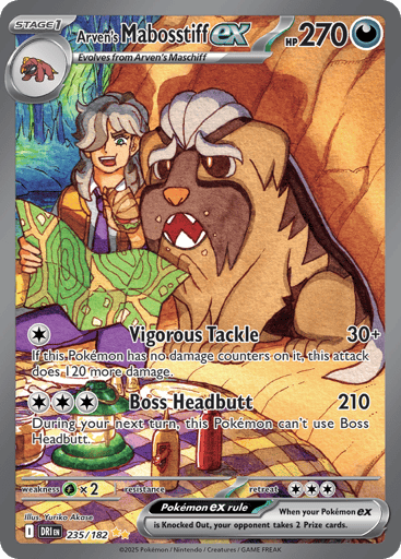 Arven's Mabosstiff ex — Destined Rivals #235