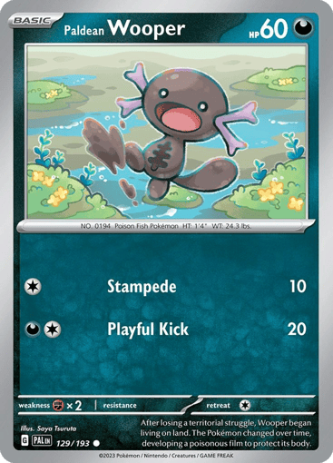 Paldean Wooper — Paldea Evolved #129