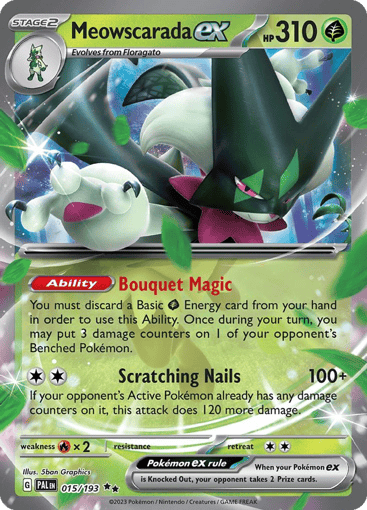 Meowscarada ex — Paldea Evolved #15