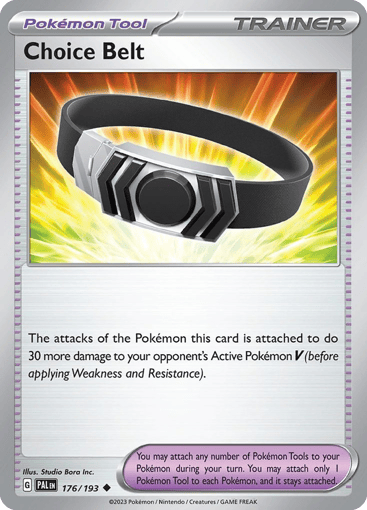 Choice Belt — Paldea Evolved #176