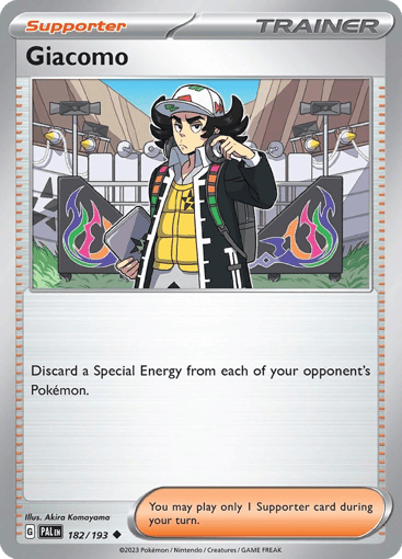 Giacomo — Paldea Evolved #182