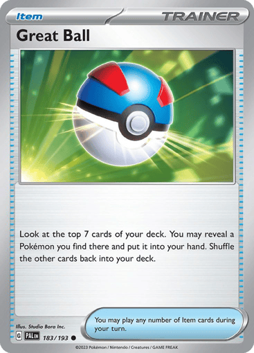 Great Ball — Paldea Evolved #183