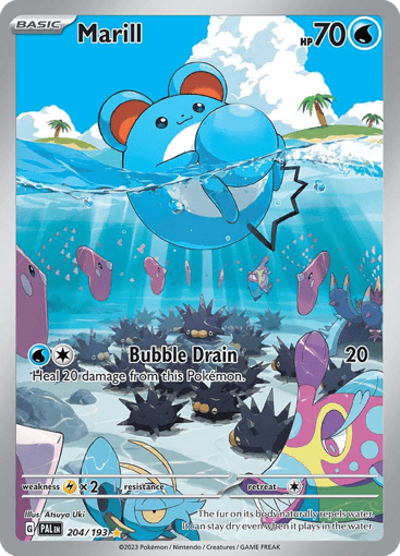Marill — Paldea Evolved #204