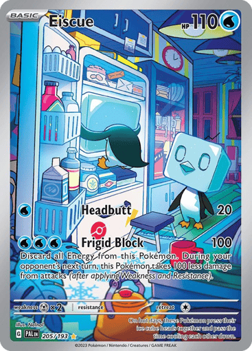 Eiscue — Paldea Evolved #205