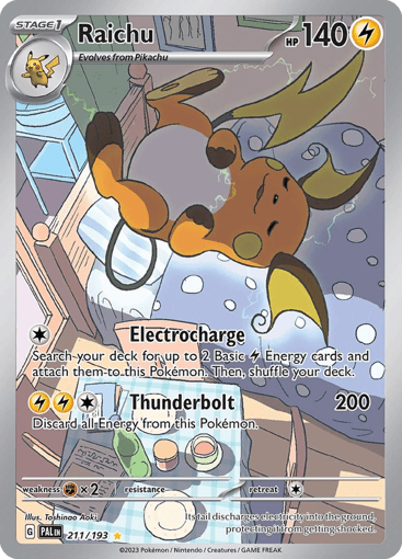 Raichu — Paldea Evolved #211