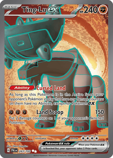 Ting-Lu ex — Paldea Evolved #243