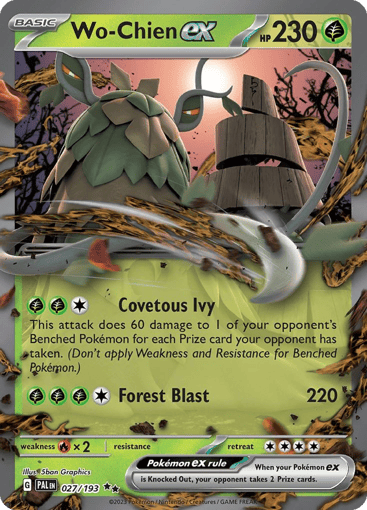 Wo-Chien ex — Paldea Evolved #27