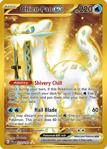 Chien-Pao ex — Paldea Evolved #274