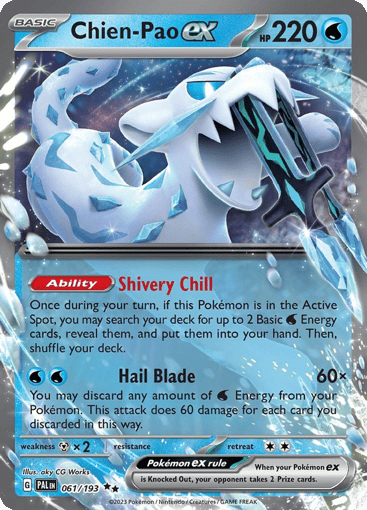 Chien-Pao ex — Paldea Evolved #61