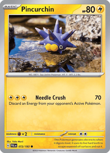Pincurchin — Paldea Evolved #72