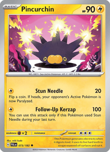 Pincurchin — Paldea Evolved #73