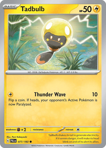 Tadbulb — Paldea Evolved #77