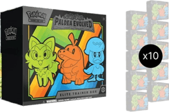 Paldea Evolved Elite Trainer Box Case