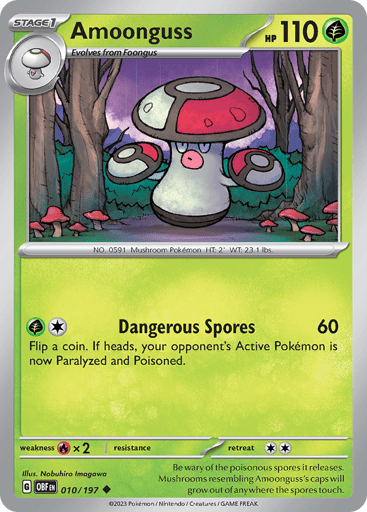 Amoonguss — Obsidian Flames #10