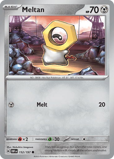 Meltan — Obsidian Flames #152