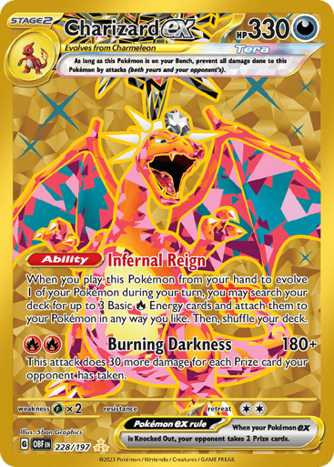 Charizard ex — Obsidian Flames #228