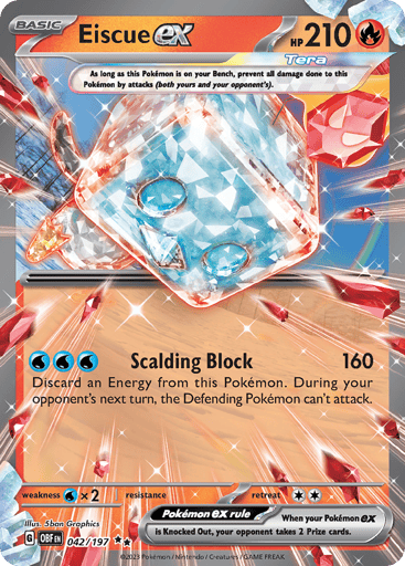 Eiscue ex — Obsidian Flames #42