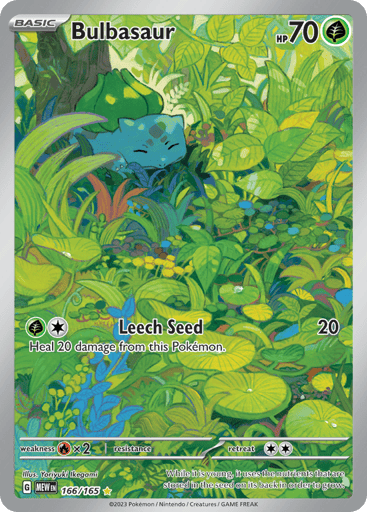 Bulbasaur — 151 #166