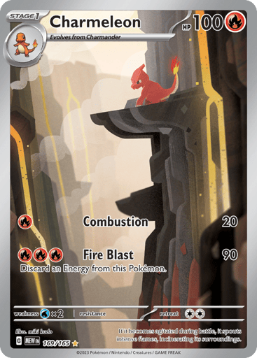 Charmeleon — 151 #169