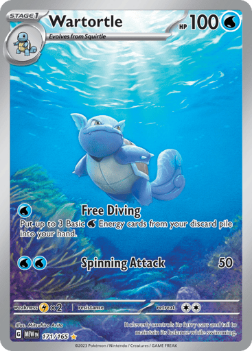 Wartortle — 151 #171