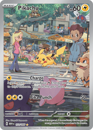 Pikachu — 151 #173